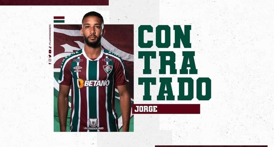 Fluminense oficializa contratação de Jorge, ex-Palmeiras