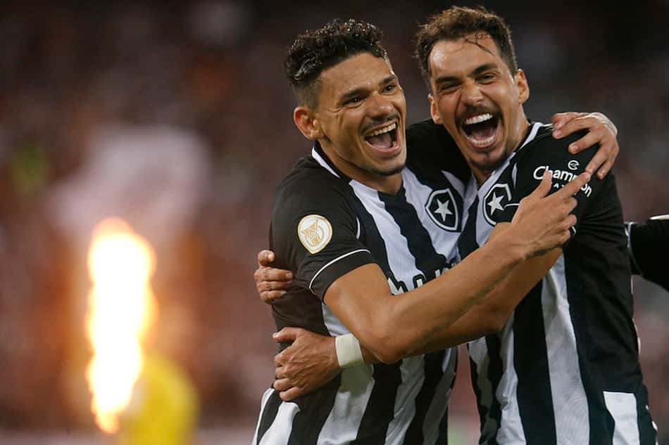 Tiquinho Soares e Eduardo- Botafogo