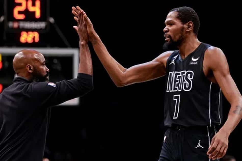 Para Kevin Durant, mudança de técnico mudou o rumo do Nets na NBA