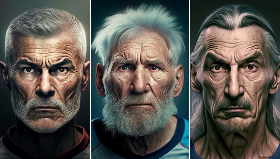 Web Stories – Artista viraliza com versões idosas dos jogadores