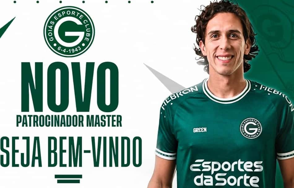 Casa de apostas esportivas é a nova patrocinadora master do Goiás