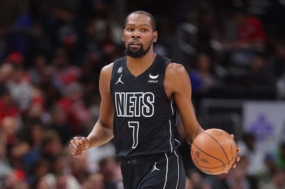 Lesão afasta Kevin Durant do Nets por duas semanas