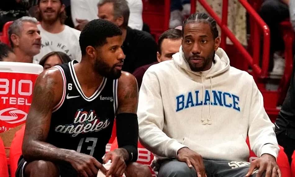 Clippers enfrenta pior série de derrotas com Kawhi Leonard e Paul George