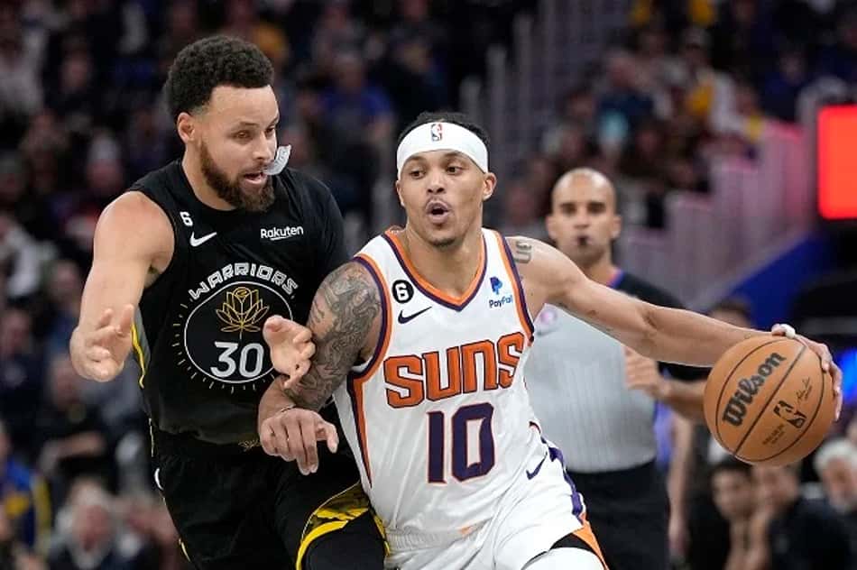 Desfalcado, Suns bate Warriors no retorno de Stephen Curry