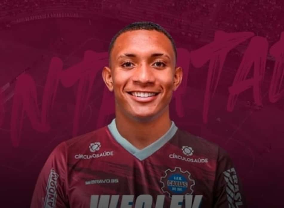 Grêmio empresta atacante Wesley Pombo para o Caxias