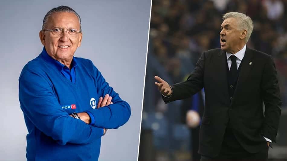 Galvão e Ancelotti