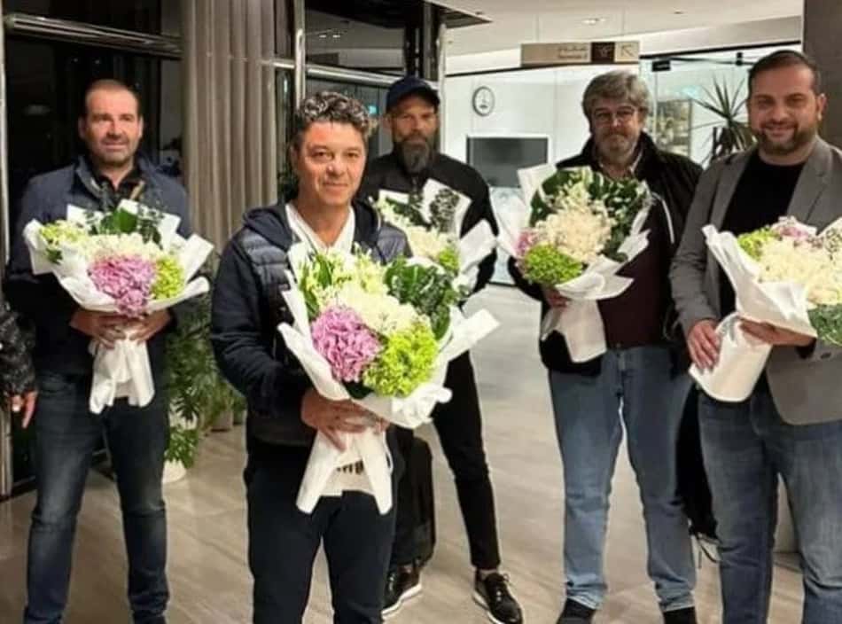 Marcelo Gallardo recebe 'mimo' antes de jogo contra o PSG