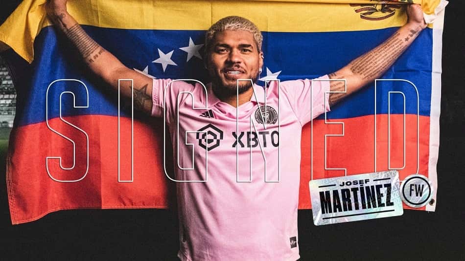 Inter Miami anuncia a contratação do atacante Josef Martínez