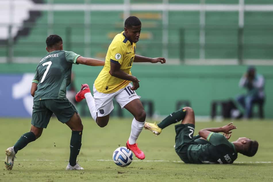 Sul-Americano Sub-20: Equador marca no fim e vence Bolívia