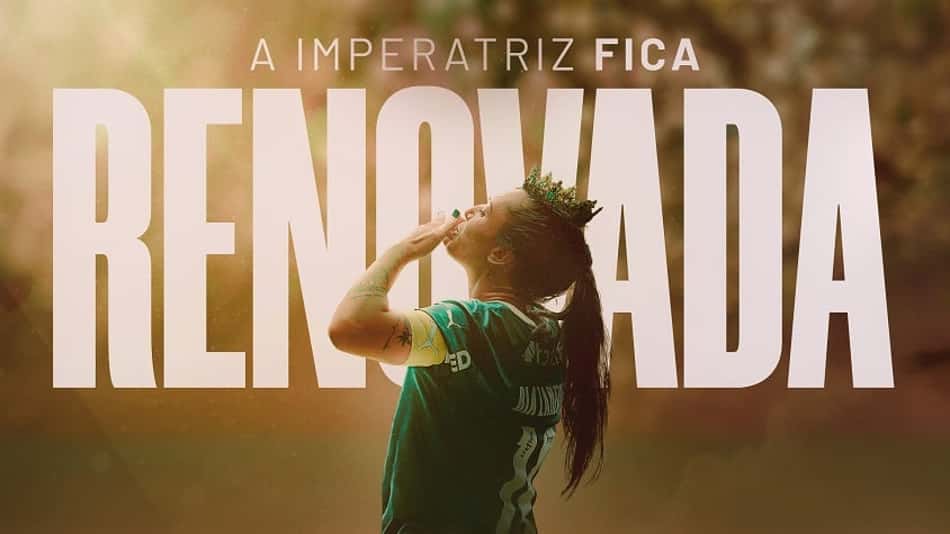 Palmeiras anuncia a permanência de Bia Zaneratto para a temporada 2023