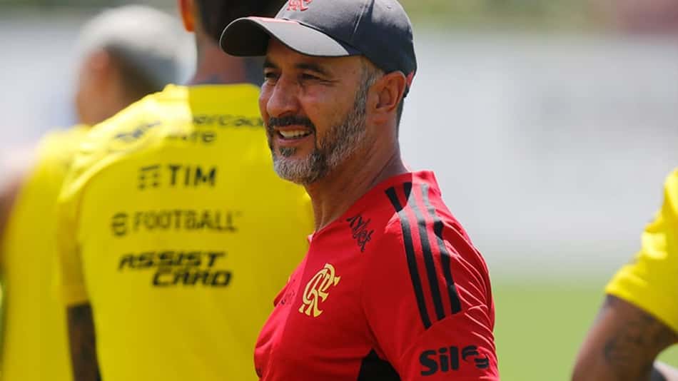 Vitor Pereira - Treino Flamengo