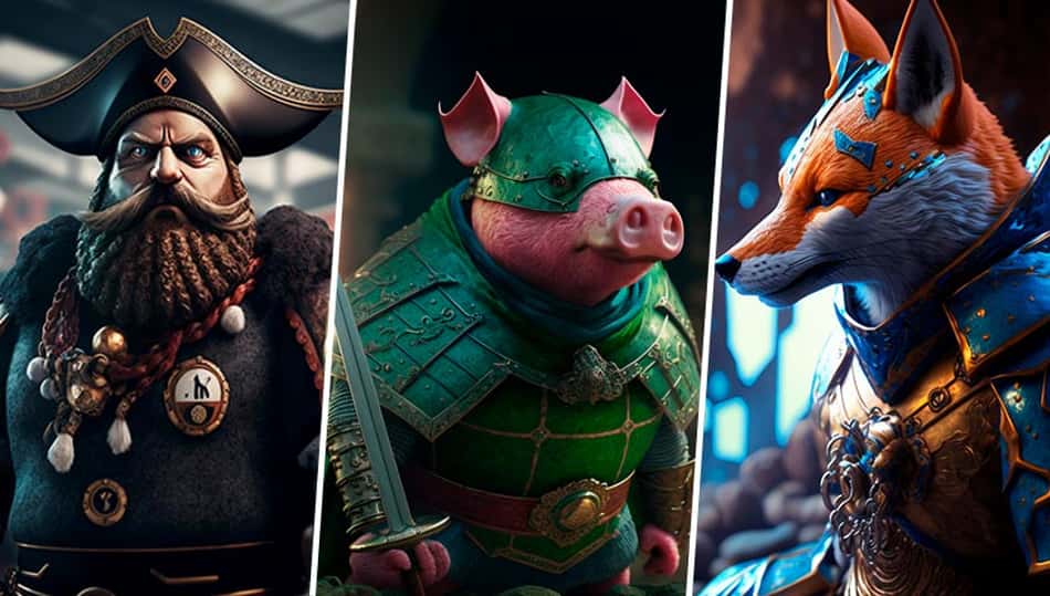Web Stories – Perfil recria mascotes dos clubes com uso de Inteligência Artificial
