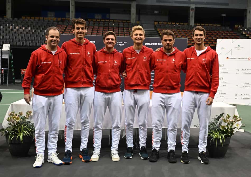 Capitão na Davis, Luthi diz que retorno de Wawrinka à equipe é inspirador