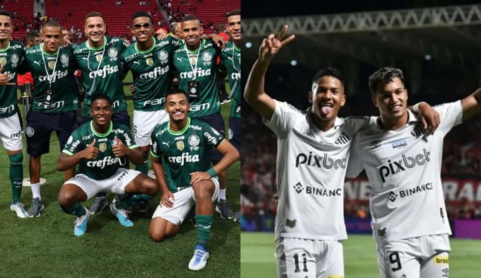 Base Palmeiras x Base Santos