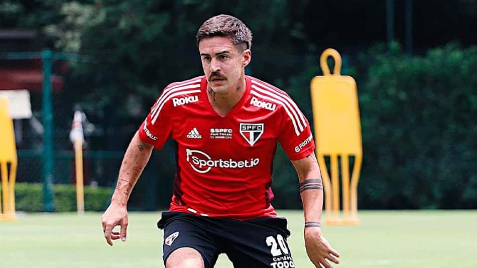 Mais um desfalque do São Paulo? Gabriel Neves some dos treinos e tem contusão 'misteriosa'