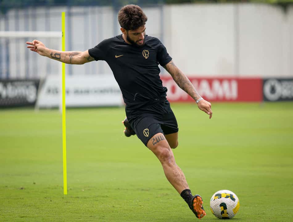 Yuri Alberto - Treino Corinthians 07/02