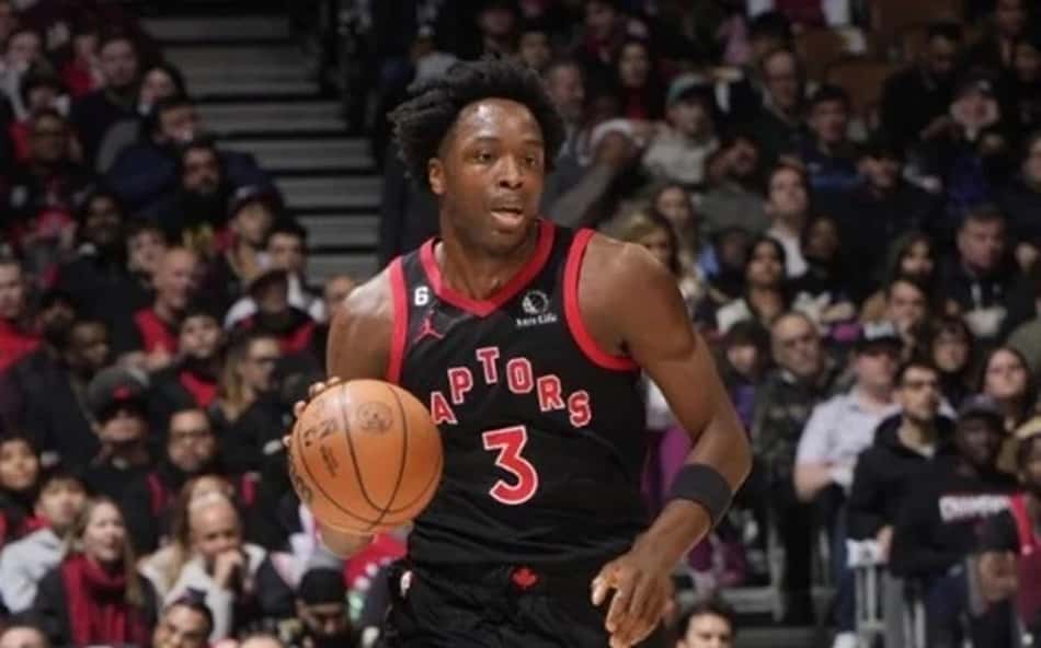 Oito times têm interesse em troca por OG Anunoby