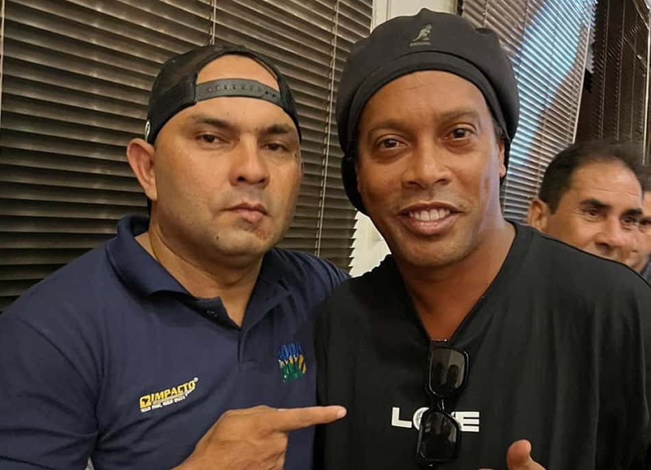 Bill Morais e Ronaldinho Gaúcho
