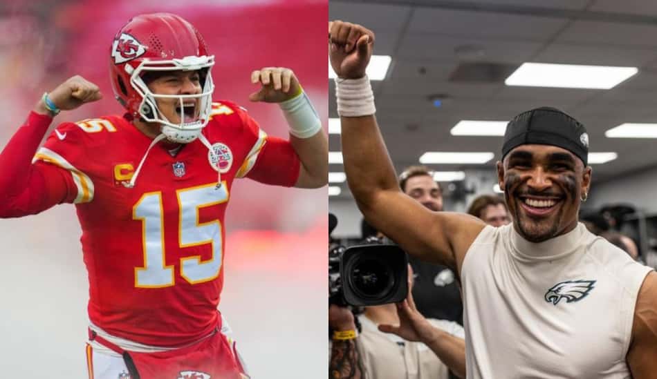 Hurts e Mahomes protagonizam o primeiro duelo de QBs negros da história do Super Bowl