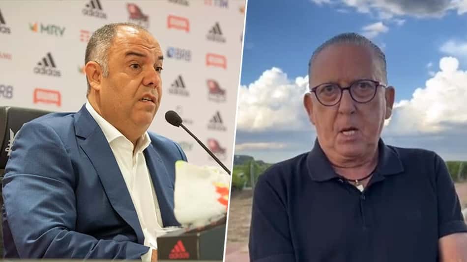 Marcos Braz e Galvão Bueno