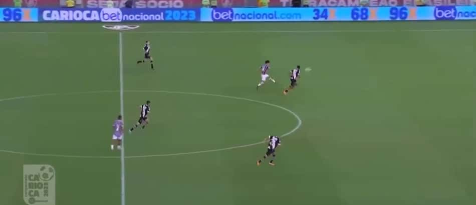 German Cano - gol contra o Vasco