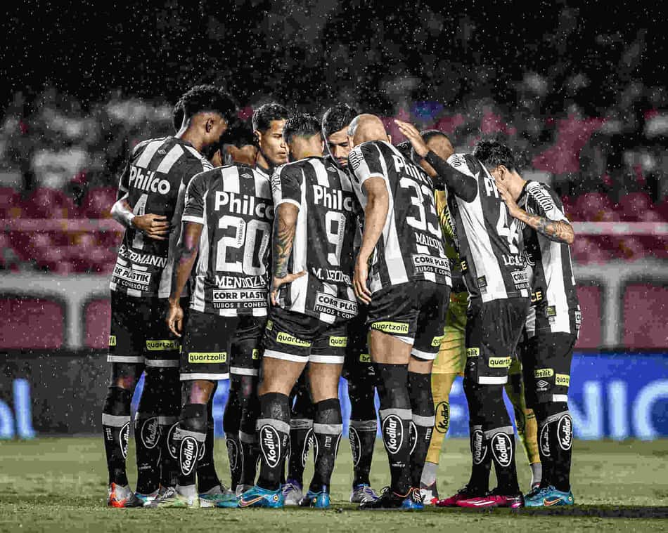 Santos escalado para enfrentar o Botafogo-SP: saiba o time e onde assistir ao vivo