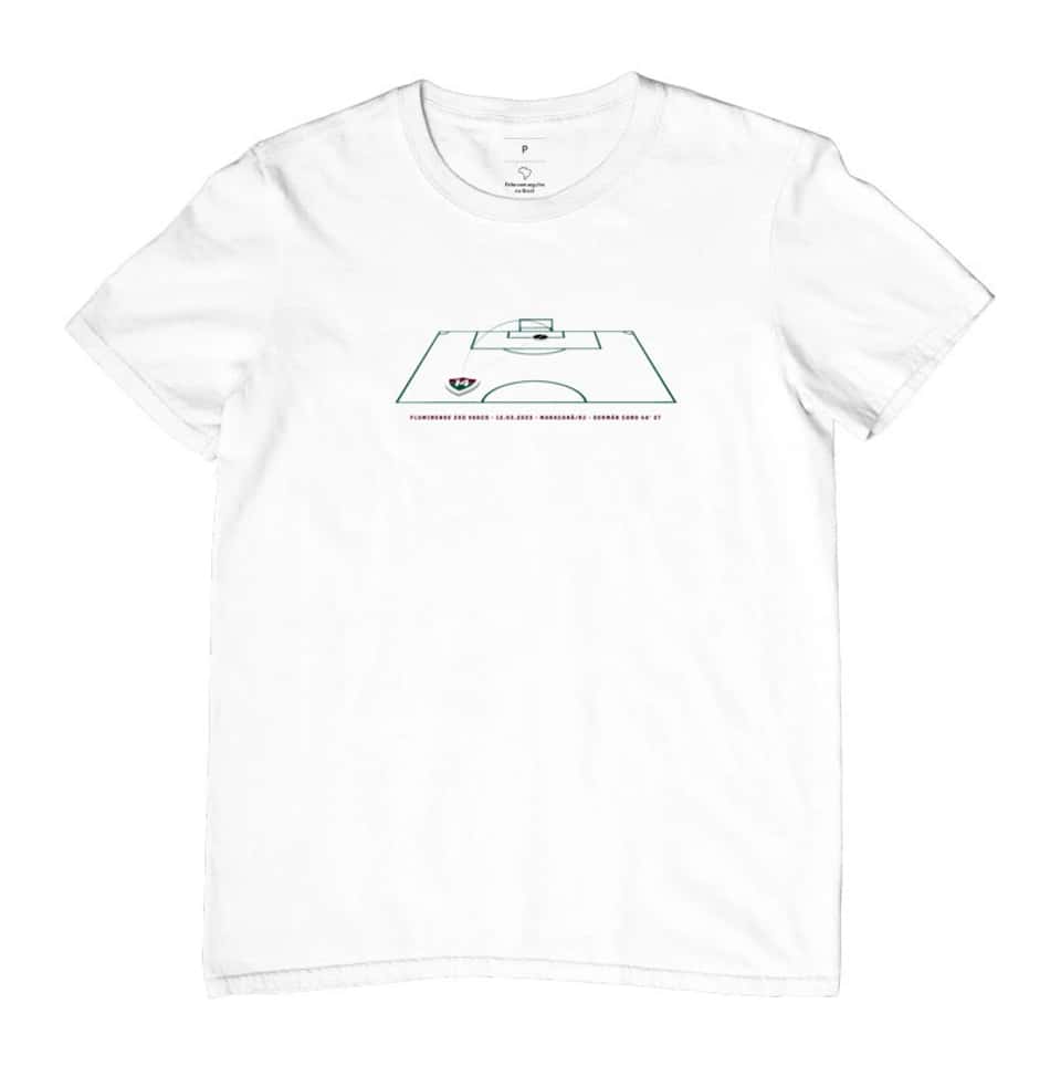 Camisa do Fluminense em homenagem a Cano