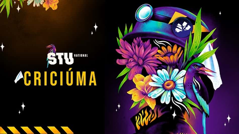 Conheça o artista responsável pela identidade visual da etapa de Criciúma do STU National