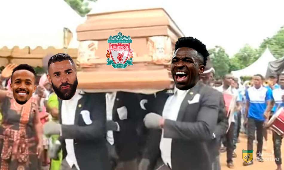 Baile do Real Madrid sobre o Liverpool rende memes com Vini Jr e Alisson