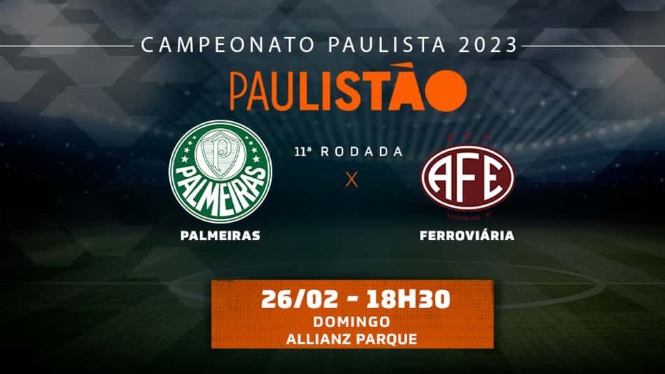 Palmeiras x Ferroviária: onde assistir, prováveis times e desfalques