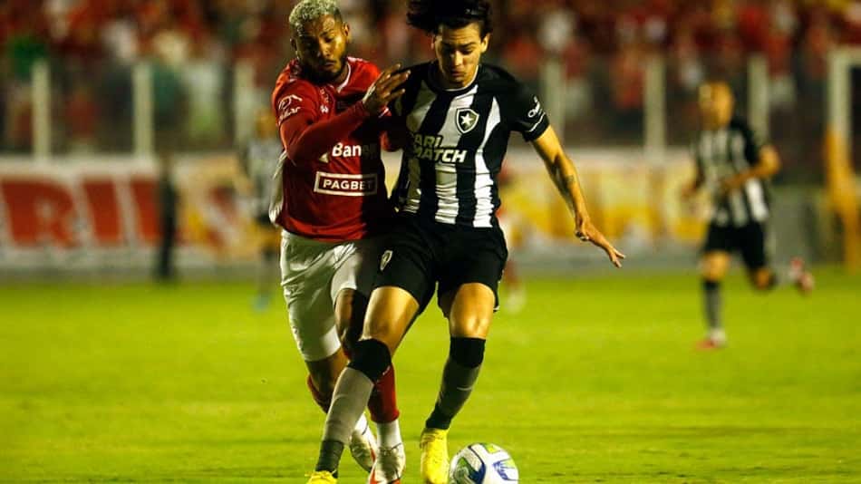 Botafogo passa sufoco, mas arranca empate com o Sergipe aos 54 e passa de fase na Copa do Brasil