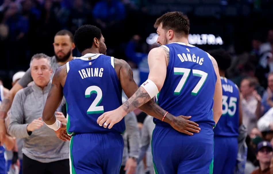 Doncic e Irving brilham em vitória do Mavericks sobre 76ers