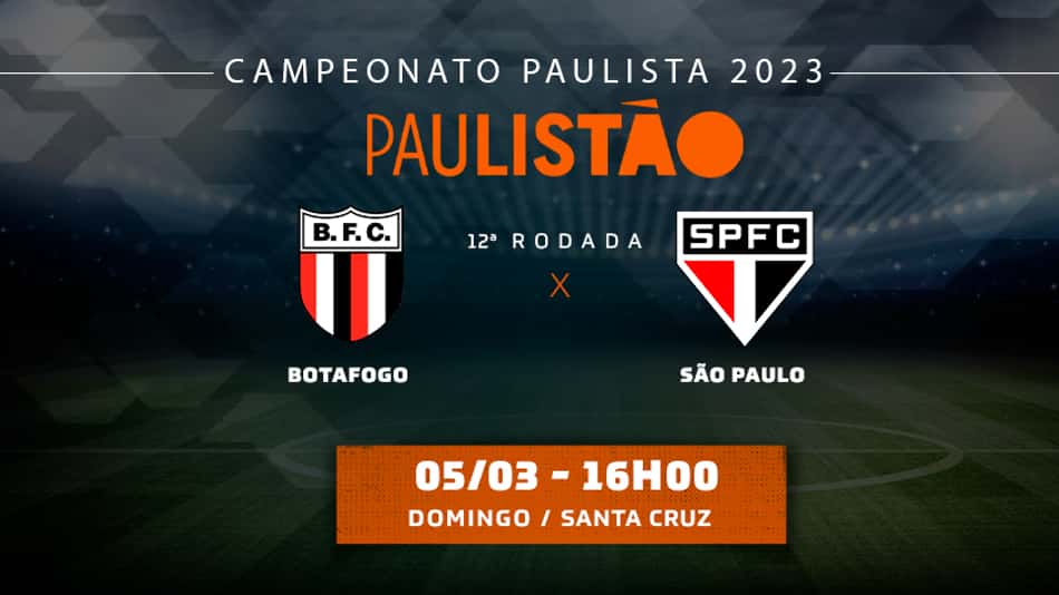 Botafogo-SP x São Paulo: onde assistir, prováveis times e desfalques do jogo pelo Campeonato Paulista