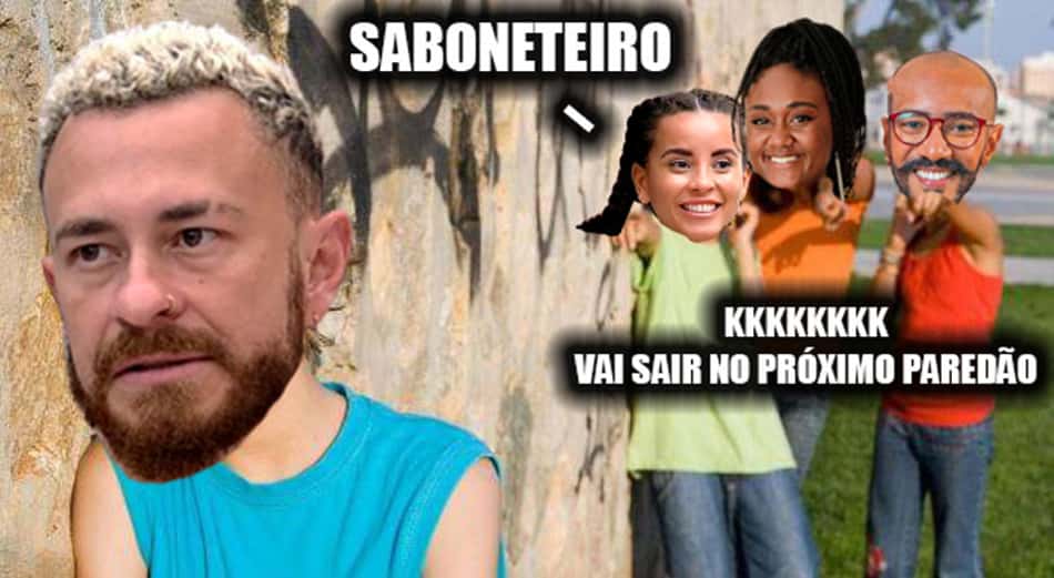 Após tretas no 'Jogo da Discórdia', Fred vira alvo de memes nas redes sociais