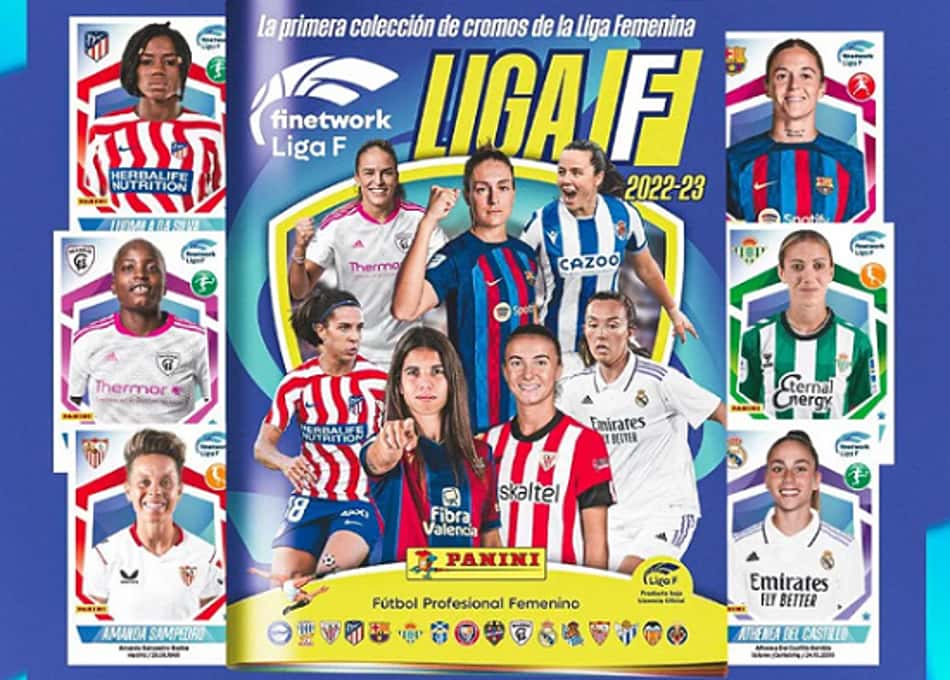 Campeonato Espanhol Feminino lança álbum de figurinha na semana do Dia da Mulher
