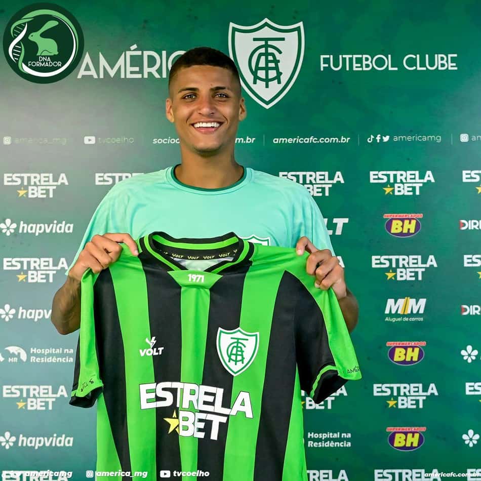 América-MG anuncia contratação de Rodrigo Varanda, ex-Corinthians, para o time Sub-20