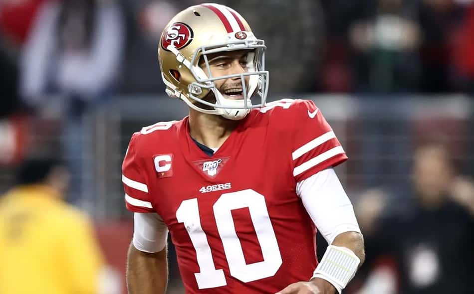 Las Vegas Raiders fecha contrato de três anos com quarterback Jimmy Garoppolo
