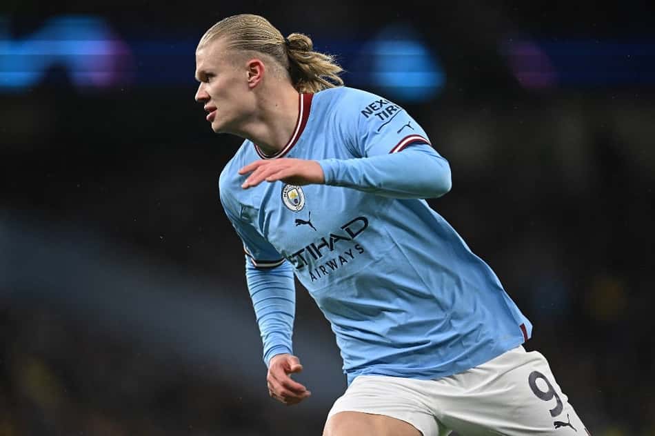 Manchester City x RB Leipzig - Haaland