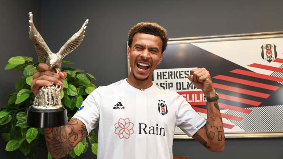 Dele Alli é excluído de jogos do Besiktas até o fim da temporada, diz jornal