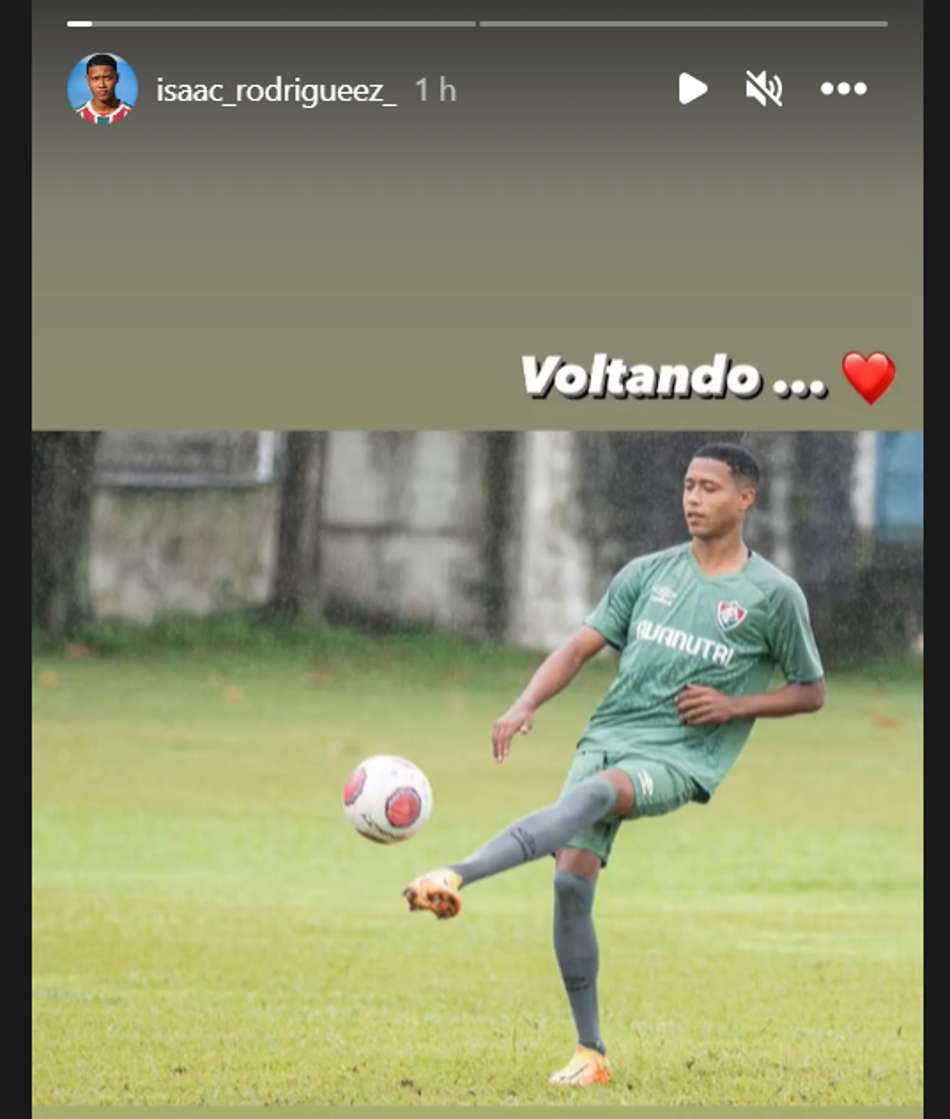 Isaac - Fluminense - Instagram