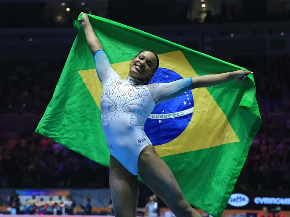 Confirmada no Pan-Americano, Rebeca Andrade vibra com participação: 'Vai ser sensacional'