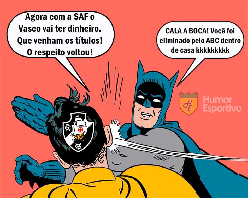 Zoeiras com o Vasco bombam na web após eliminação para o ABC; veja os memes