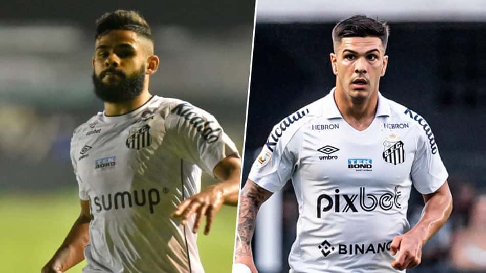 Felipe Jonatan e Rodrigo Fernández ganham pré-temporada no Santos e conquistam espaço no time titular