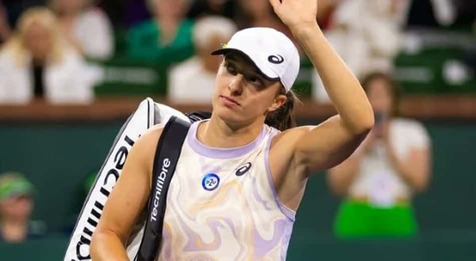 Swiatek explica razão por baixo nível contra Rybakina em Indian Wells