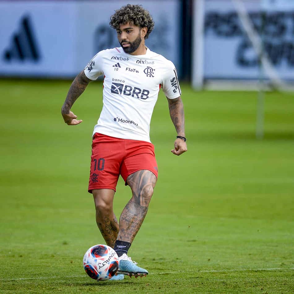 Gabigol tem trunfo para quebrar maior sequência sem participar de gols pelo Flamengo