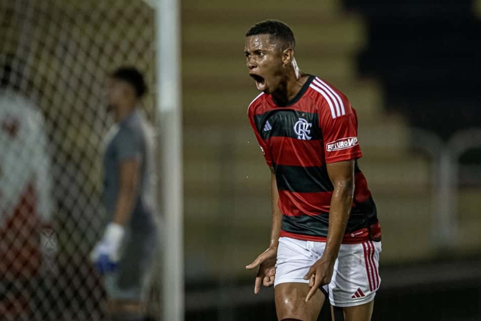 Em partida equilibrada, Flamengo vence Botafogo no Brasileirão sub-20