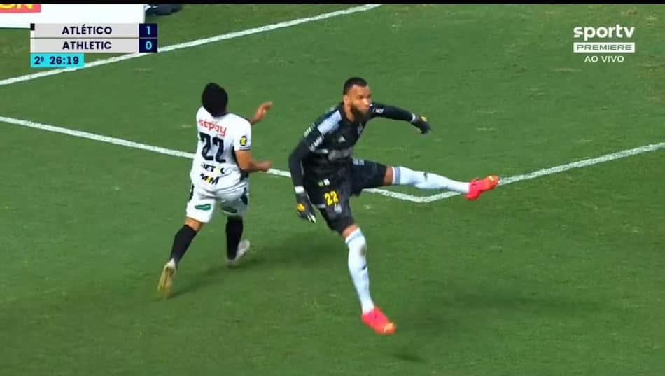 Após eliminação diante do Atlético-MG, Athletic critica arbitragem da partida nas redes sociais