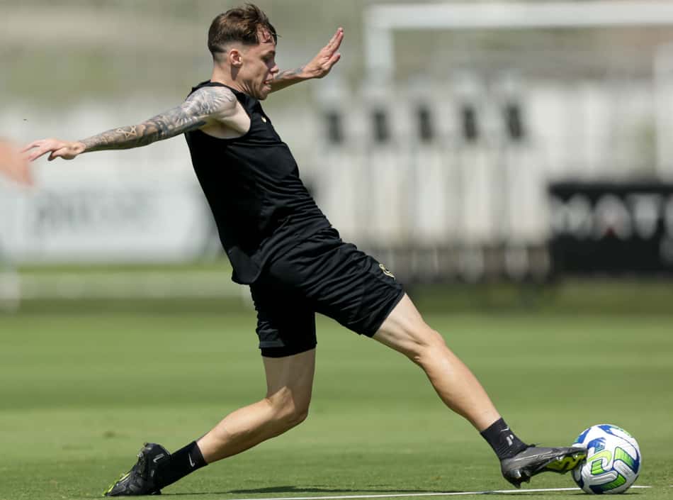 Chrystian Barletta - Treino Corinthians 22/03