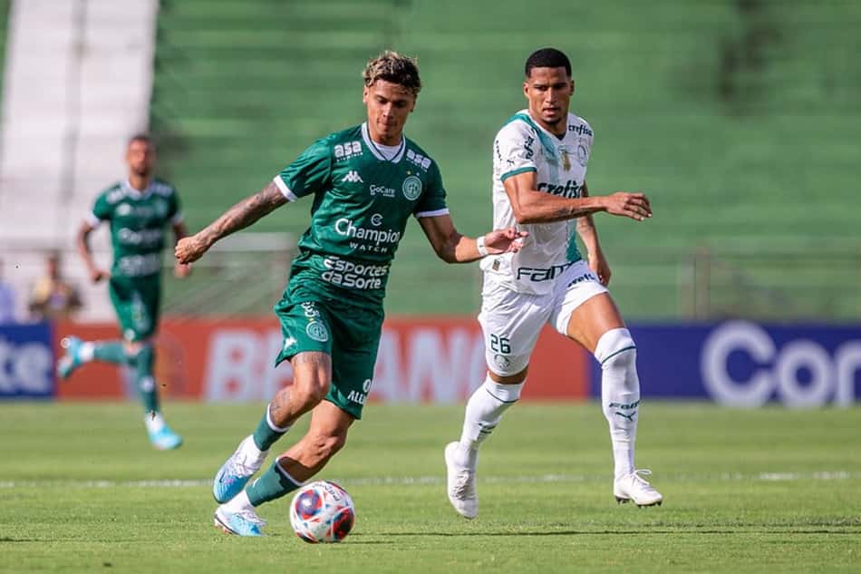 Guarani faz jogo duro e dificulta investida do Palmeiras por Richard Ríos