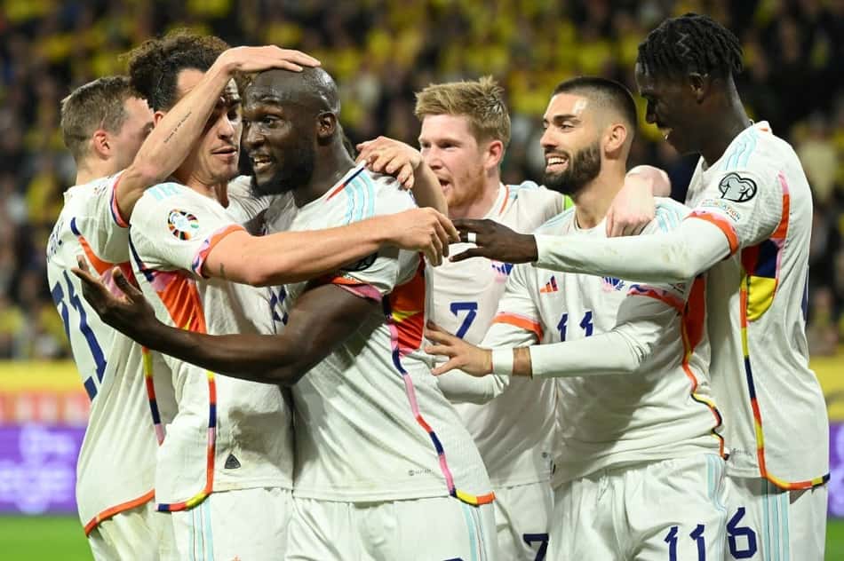 Lukaku faz hat-trick, e Bélgica vence Suécia com facilidade pelas Eliminatórias da Eurocopa